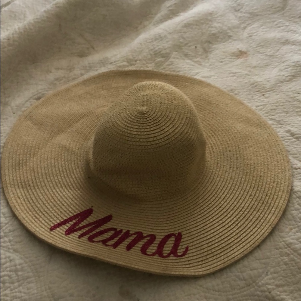 Mama beach hat